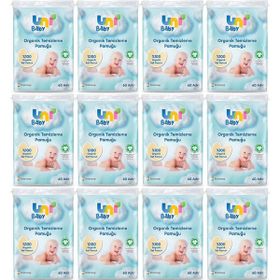 Uni Baby 60x12 Adet Bebek Temizleme Pamuğu