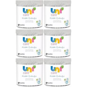 Uni Baby 6x100 Adet Kulak Temizleme Çubuğu