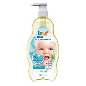 Uni Baby 700 ml Saç ve Vücut Şampuanı
