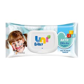Uni Baby 72'li Aktif Islak Mendil