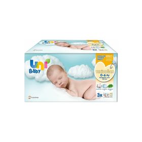 Uni Baby 7903763 3x120 Yaprak Beyaz Yenidoğan Islak Mendil