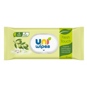 Uni Baby 90'lı Soft Clean Organik Zeytinyağlı Islak Havlu