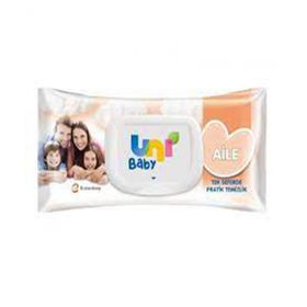 Uni Baby 90x18 1620 Yaprak Aile Islak Havlu Mendil