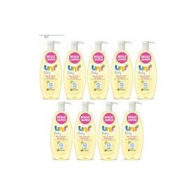 Uni Baby 9x700 ml Pompalı Boyasız Bebek Şampuan