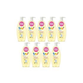 Uni Baby 9x700 ml Pompalı Boyasız Bebek Şampuan