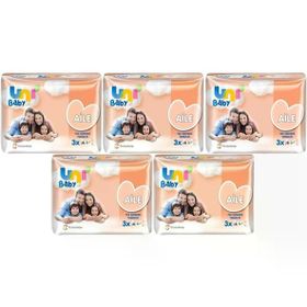 Uni Baby Aile 52x15 Paket 780 Yaprak Islak Mendil