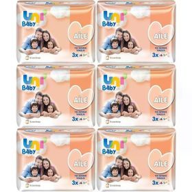 Uni Baby Aile 52x18 Paket 936 Yaprak Islak Mendil