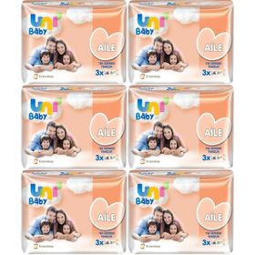 Uni Baby Aile 52x18 Paket 936 Yaprak Islak Mendil