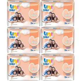Uni Baby Aile 52x18 Paket 936 Yaprak Islak Mendil