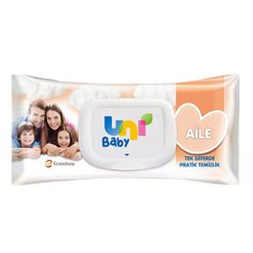 Uni Baby Aile 52x9 Paket 468 Yaprak Islak Mendil