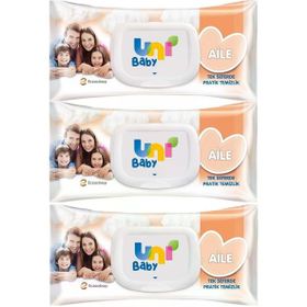 Uni Baby Aile 90x3 Paket 270 Yaprak Islak Mendil