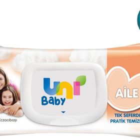 Uni Baby Aile 90x48 Paket 4320 Yaprak Islak Mendil
