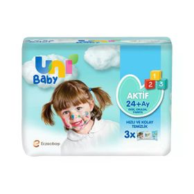 Uni Baby Aktif 18x52 li Islak Mendil