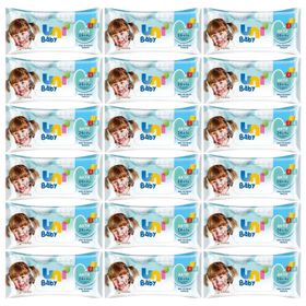 Uni Baby Aktif 18x52 li Islak Mendil