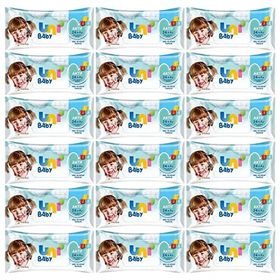 Uni Baby Aktif 18x52 li Islak Mendil