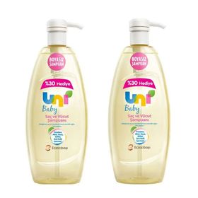 Uni Baby Basmalı 2x900 ml Bebek Şampuanı