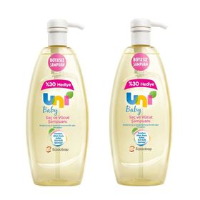 Uni Baby Basmalı 2x900 ml Bebek Şampuanı