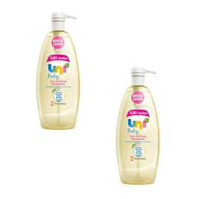Uni Baby Basmalı 2x900 ml Bebek Şampuanı