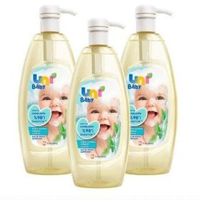 Uni Baby Bebek Boyasız Saç Ve Vücut Şampuanı 750 ml x 3 Adet P1456S8351