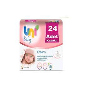 Uni Baby Cream 56x24'lü 1344 Yaprak Islak Mendil