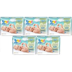 Uni Baby Hassas Dokunuş 52x15 Yaprak Islak Havlu