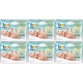 Uni Baby Hassas Dokunuş 52x18 Yaprak Islak Havlu