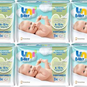 Uni Baby Hassas Dokunuş 52x18 Yaprak Islak Havlu