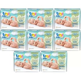 Uni Baby Hassas Dokunuş 52x24 Yaprak Islak Havlu