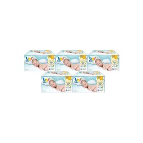Uni Baby Hassas Yeni Doğan 40x15 Yaprak Narin Ciltler İçin Islak Havlu