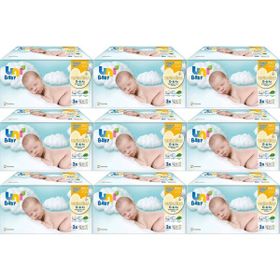 Uni Baby Hassas Yeni Doğan 40x27 Yaprak Narin Ciltler İçin Islak Havlu
