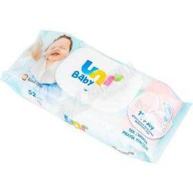Uni Baby İlk Adım 12+ Ay 52 Yaprak X 5 Adet Islak Mendil