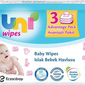 Uni Baby İlk Adım 3x52 Adet Islak Havlu