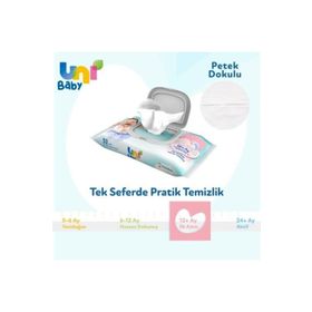 Uni Baby İlk Adım 5x52'li 260 Adet Islak Mendil