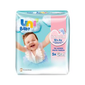 Uni Baby İlk Adım 5x52'li 260 Adet Islak Mendil