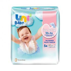 Uni Baby İlk Adım 5x52'li 260 Adet Islak Mendil