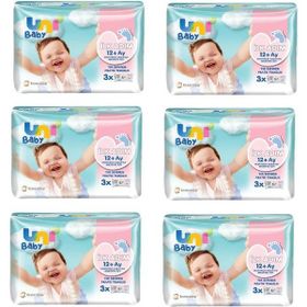 Uni Baby İlk Adım 6x52'li 312 Adet Islak Mendil