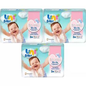 Uni Baby İlk Adım 9x52 Adet Islak Mendil