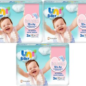 Uni Baby İlk Adım 9x52 Adet Islak Mendil