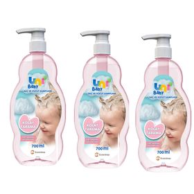 Uni Baby Kolay Tarama 3x700 ml Boyasız Şampuan