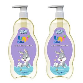 Uni Baby Looney Tunes 2x700 ml Bebek Şampuanı