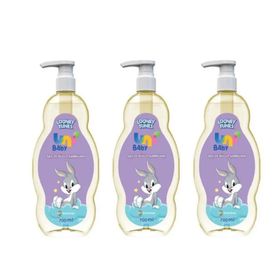 Uni Baby Looney Tunes 3x700 ml Bebek Şampuanı