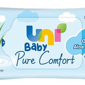 Uni Baby Pure Comfort Organik Aloe Vera Özlü 90x12 1080 Yaprak Islak Mendil