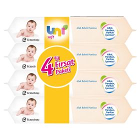 Uni Baby Sensitive 56x4'lü 224 Yaprak Islak Havlu