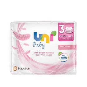 Uni Baby Simple Clean 3x52 Adet Islak Havlu