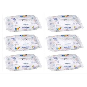 Uni Baby Simple Clean 6x72 Adet Islak Bebek Mendil