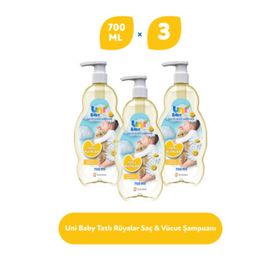 Uni Baby Tatlı Rüyalar 3x700 ml Şampuan