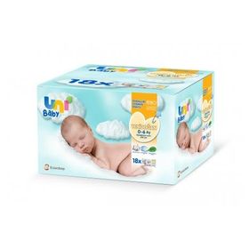 Uni Baby Uni Baby Yenidoğan Islak Mendil 18x40lı 0-6 Ay -