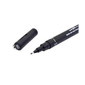 Uni-Ball 0.4 mm Siyah İğne Uçlu Kalem