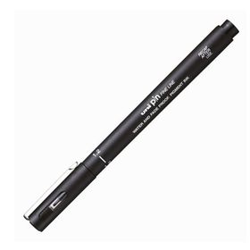 Uni-Ball Akrilik Uçlu Fine Line Pin 1.2 mm Siyah Çizim Kalemi