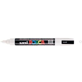 Uni-Ball PC-5M 1.8-2.5 mm Beyaz Su Bazlı Poster Markör